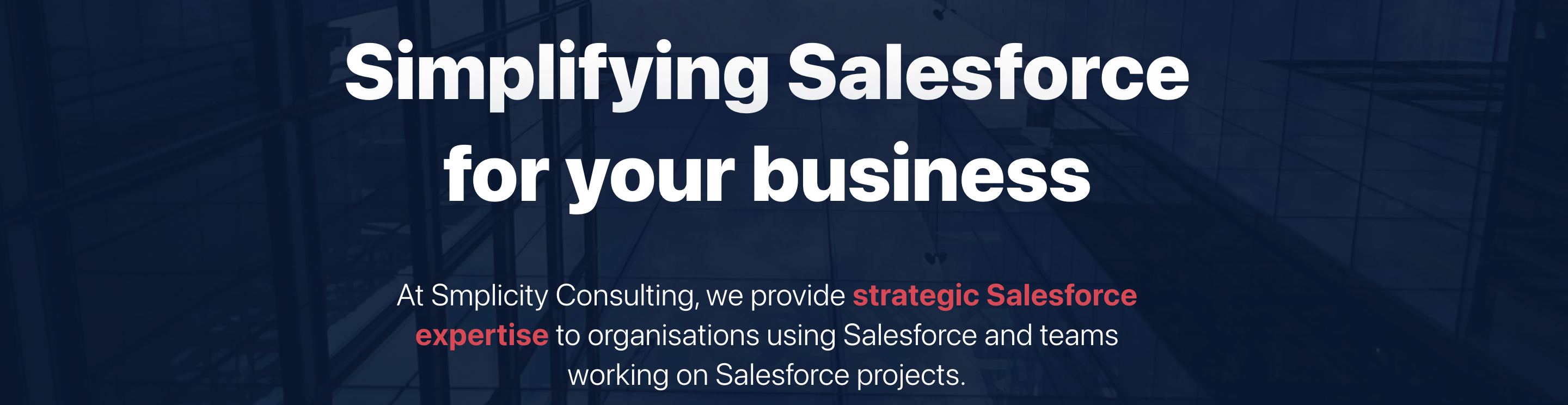 Smplicity Consulting: simplifying Salesforce for your business