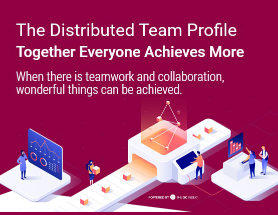 The Distributed Team Profile: together everyone achieves more. When there is teamwork and collaboration, wonderful things can be achieved.